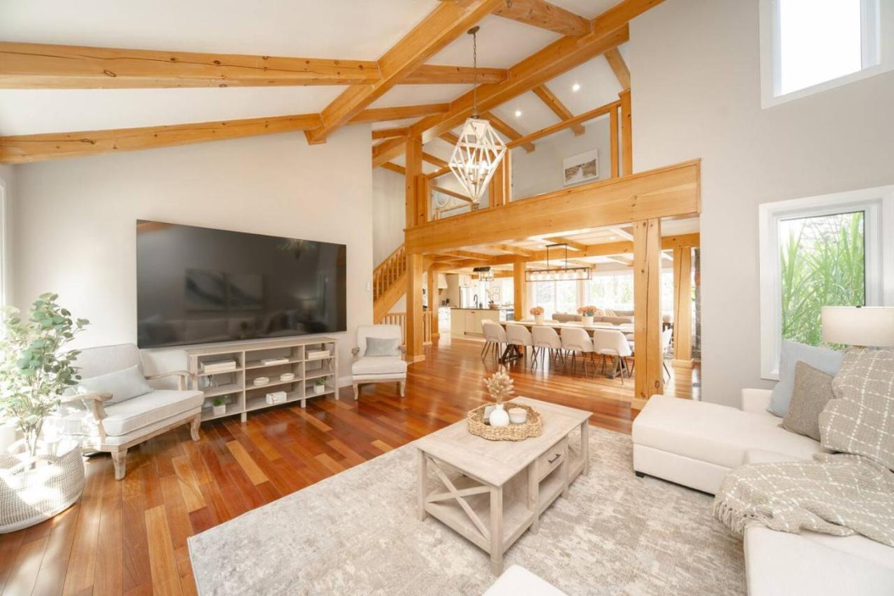 Muskokawaterfront Pooltable 98Tv 6Acres Villa ฮันต์สวิลล์ ภายนอก รูปภาพ